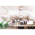 SELF ADHESIVE WALL MURAL STILL LIFE WITH THE INSCRIPTION HOME - SELF-ADHESIVE WALLPAPERS - WALLPAPERS