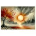 OBRAZ STROM ŽIVOTA S PODZIMNÍM SLUNCEM - OBRAZY STROMY ŽIVOTA - OBRAZY