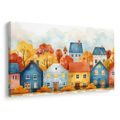 SLIKA JESENSKO SELO S KUĆAMA - ŠARENE KUĆE - SLIKE