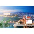 SELF ADHESIVE WALL MURAL EVENING IN BRATISLAVA - SELF-ADHESIVE WALLPAPERS - WALLPAPERS