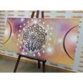 CANVAS PRINT CHARMING MANDALA - PICTURES FENG SHUI - PICTURES