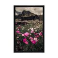 POSTER MEADOW OF BLOOMING FLOWERS - NATURE - POSTERS