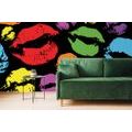 SELF ADHESIVE WALLPAPER POP ART KISSES - SELF-ADHESIVE WALLPAPERS - WALLPAPERS