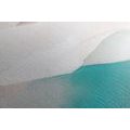 IMPRESSION SUR TOILE ABSTRACTION BLEUE MODERNE - IMPRESSIONS ABSTRAITES SUR TOILE - IMPRESSION SUR TOILE