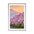 POSTER MIT PASSEPARTOUT WUNDERSCHÖNES JAPAN - NATUR - POSTER