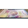 5-PIECE CANVAS PRINT MANDALA IN AN INTERESTING DESIGN - PICTURES FENG SHUI - PICTURES