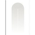 TABLOU CURCUBEU MINIMALIST MID-CENTURY - TABLOURI ABSTRACTE - TABLOURI