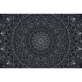 WALLPAPER DETAILED DECORATIVE MANDALA IN BLACK AND WHITE - WALLPAPERS FENG SHUI - WALLPAPERS