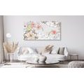 WANDBILD LUXUS-BLUMENSCHMUCK - ABSTRAKTE BILDER - BILDER