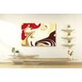 CANVAS PRINT ABSTRACT PATTERN OF INDIVIDUAL MATERIALS - ABSTRACT PICTURES{% if product.category.pathNames[0] != product.category.name %} - PICTURES{% endif %}
