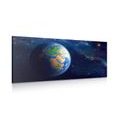 CANVAS PRINT PLANET EARTH - PICTURES OF SPACE AND STARS - PICTURES