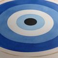 TABLEAU SUR TOILE – ŒIL TALISMANIQUE BLEU ABSTRAIT - TABLEAUX PAR THÈME - TABLEAUX