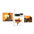 CANVAS PRINT SET FENG SHUI IN A UNIQUE STYLE - SET OF PICTURES - PICTURES