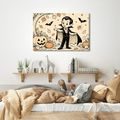 OBRAZ MALÝ UPÍREK S DÝNĚMI - HALLOWEENSKÉ A HOROROVÉ OBRAZY - OBRAZY