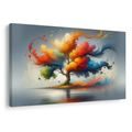 OBRAZ BAREVNÝ STROM ŽIVOTA V POHYBU - OBRAZY STROMY ŽIVOTA - OBRAZY