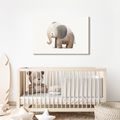 QUADRO SU TELA – ELEFANTE CARINO PER BAMBINI - QUADRI PER BAMBINI ANIMALI - STAMPE E QUADRI