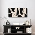 TABLEAU SUR TOILE – FORMES MINIMALISTES EN NOIR ET BLANC - IMAGES FORMES ABSTRAITES - TABLEAUX