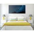 CANVAS PRINT MILKY WAY AMONG THE STARS - PICTURES OF SPACE AND STARS - PICTURES