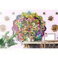 SELF ADHESIVE WALLPAPER MULTICOLORED MANDALA - SELF-ADHESIVE WALLPAPERS - WALLPAPERS