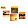 CANVAS PRINT SET BEAUTY OF SEASCAPE - SET OF PICTURES - PICTURES