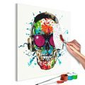 PICTURE PAINTING BY NUMBERS COLOURED SKULL - PAINTING BY NUMBERS{% if kategorie.adresa_nazvy[0] != zbozi.kategorie.nazev %} - PAINTING BY NUMBERS{% endif %}