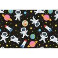 CANVAS PRINT SPACE ADVENTURE - CHILDRENS PICTURES - PICTURES