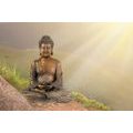 WALLPAPER BUDDHA STATUE IN A MEDITATING POSITION - WALLPAPERS FENG SHUI - WALLPAPERS