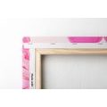 WANDBILD PFINGSTROSEN IN ROSA - BILDER BLUMEN - BILDER