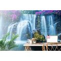 WALL MURAL DAZZLING WATERFALL - WALLPAPERS NATURE - WALLPAPERS