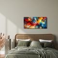 OBRAZ BAREVNÝ VESMÍR V POHYBU - PICTURES - 🔥 TOTAL SALE 🔥