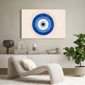 TABLEAU SUR TOILE – ŒIL PROTECTEUR BLEU - TABLEAUX PAR THÈME - TABLEAUX