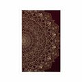 POSTER DETAILED DECORATIVE MANDALA - FENG SHUI - POSTERS