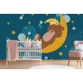 SELF ADHESIVE WALLPAPER TEDDY BEAR ON THE MOON - SELF-ADHESIVE WALLPAPERS - WALLPAPERS