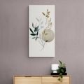 CANVAS PRINT PLANTS WITH A BOHEMIAN TOUCH - PICTURES OF TREES AND LEAVES - PICTURES