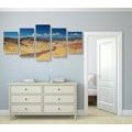 IMPRESSION SUR TOILE EN 5 PARTIES DE BEAUX PAYSAGES - IMPRESSION SUR TOILE DE NATURE ET PAYSAGE - IMPRESSION SUR TOILE