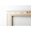 WANDBILD ELEGANTE KREISE PEACH FUZZ - WANDBILDER ABSTRAKTE FORMEN - BILDER