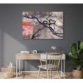 CANVAS PRINT SURREALISTIC TREES - PICTURES OF NATURE AND LANDSCAPE - PICTURES