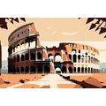 CANVAS PRINT COLOSSEUM IN ROME - PICTURE PARIS - PICTURES