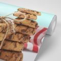 FOTOTAPET AUTOADEZIV BISCUIȚI AMERICANE COOKIES - TAPETE AUTOADEZIVE - TAPETURI