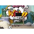 SELF ADHESIVE WALLPAPER IN POP ART STYLE - WOW! - SELF-ADHESIVE WALLPAPERS - WALLPAPERS