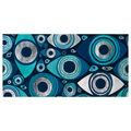 TABLEAU SUR TOILE – CERCLES HYPNOTIQUES ET YEUX - TABLEAUX PAR THÈME - TABLEAUX