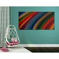 CANVAS PRINT DETAIL OF COLORED MATERIAL - ABSTRACT PICTURES{% if product.category.pathNames[0] != product.category.name %} - PICTURES{% endif %}
