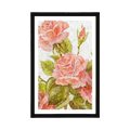 POSTER MIT PASSEPARTOUT VINTAGE-ROSENSTRAUSS - BLUMEN{% if product.category.pathNames[0] != product.category.name %} - GERAHMTE POSTER{% endif %}