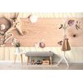 WALL MURAL SEA TREASURES ON WOOD - WALLPAPERS NATURE - WALLPAPERS