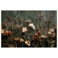 WANDBILD ROMANTISCHE TROCKENBLUMEN - BILDER BLUMEN - BILDER