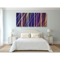 5-PIECE CANVAS PRINT ROMANTIC ABSTRACTION - ABSTRACT PICTURES{% if product.category.pathNames[0] != product.category.name %} - PICTURES{% endif %}