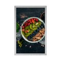 POSTER TASTY MUESLI - WITH A KITCHEN MOTIF - POSTERS