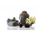 TAPET AUTOADEZIV NATURA MOARTĂ WELLNESS CU BUDDHA - TAPETE AUTOADEZIVE - TAPETURI