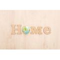 SELF ADHESIVE WALLPAPER WITH THE INSCRIPTION ECO HOME - SELF-ADHESIVE WALLPAPERS - WALLPAPERS