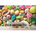 WALL MURAL TROPICAL FRUIT - WALLPAPERS FOOD AND DRINKS - WALLPAPERS